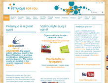 Tablet Screenshot of petanque-pro-vas.com